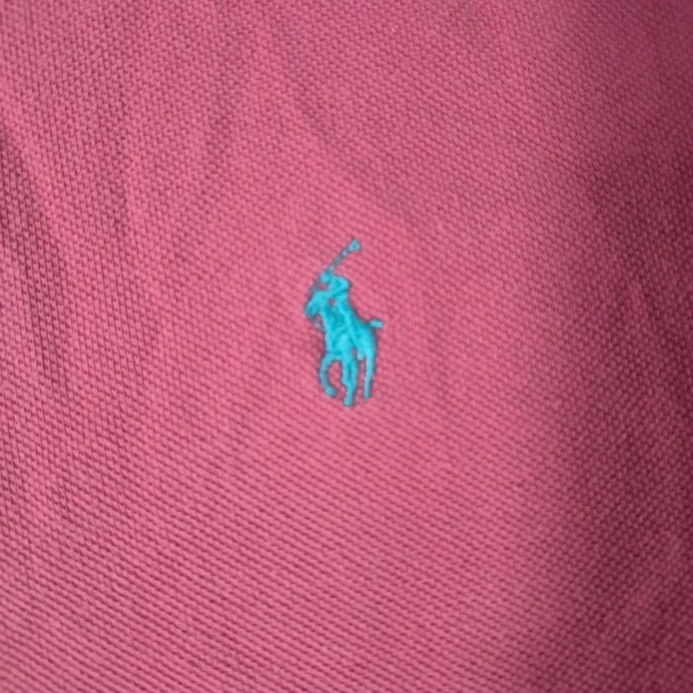 Polo Ralph Lauren Polo Shirt‎ Mens XL Pink Short Sleeve Pique Cotton Pony Logo